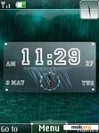 Download mobile theme Green Techno