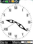 Скачать тему Black Classic Clock