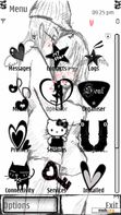 Download mobile theme love couple