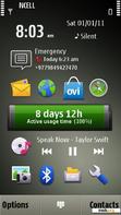 Download mobile theme Dark transparent