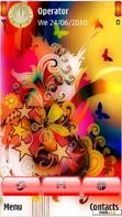 Download mobile theme colorful abstract