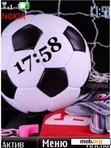 Скачать тему Football clock