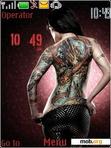 Download mobile theme Tattoo Girl