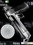 Download mobile theme Gun_Clock