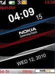 Download mobile theme Black Nokia With Tone