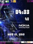 Download mobile theme Blue Nokia