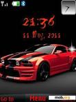 Download mobile theme Car Clock