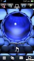 Download mobile theme BLUE BALL