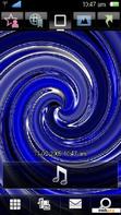 Download mobile theme BLUE WHIRL