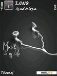 Скачать тему Musik is my life