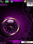 Download mobile theme Abstract Clock