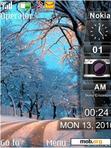 Download mobile theme Winter sidebar