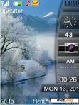 Download mobile theme Winter sidebar