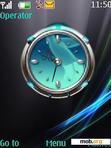 Download mobile theme XP clock