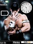 Download mobile theme John Cena Clock With Battery