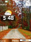 Download mobile theme Nature Clock V2