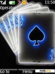 Download mobile theme Spade Cards With Tone