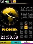 Download mobile theme Nokia Clocks