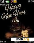 Download mobile theme Happy New Year 2011