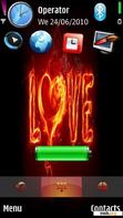 Download mobile theme i love u