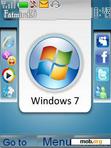 Скачать тему Windows 7 Blue