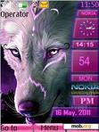 Download mobile theme Wolf bar cLOck