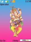 Download mobile theme Dancing Ganesh