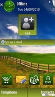 Download mobile theme green_Field