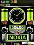 Download mobile theme Nokia Neon Battery