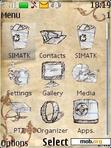 Download mobile theme Ancient paper