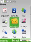 Download mobile theme OVI GREEN FULL