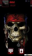 Download mobile theme Pirate Skull