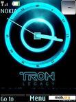 Скачать тему Tron Legacy With Icons