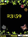 Download mobile theme Clock for girls_anim