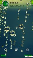 Download mobile theme water drops