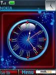 Download mobile theme Analog Clock With Icons