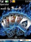 Download mobile theme Blue Fire Nokia By ACAPELLA