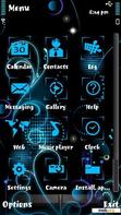 Download mobile theme Glow Design Art