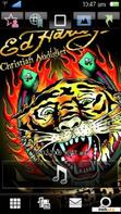 Download mobile theme ED HARDY TIGER