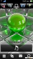 Download mobile theme GREEN BALL