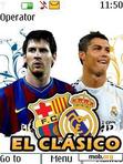 Download mobile theme Barcelona and Realmadrid