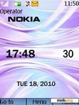 Download mobile theme Nokia Clock