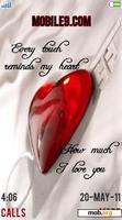 Download mobile theme Heart touch