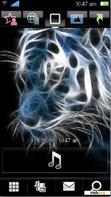 Download mobile theme Fractal Tiger