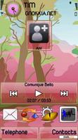 Download mobile theme foresta rosa