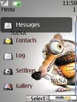 Download mobile theme Ice Age Clock