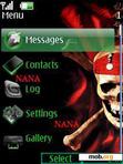 Download mobile theme Pirates Clock