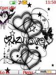 Download mobile theme Crazy Love