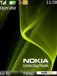 Download mobile theme Nokia Green