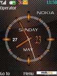 Download mobile theme Nokia clock date